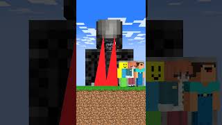 Hide and Seek Alien Challenge Roblox Noob vs Minecraft Noob [upl. by Yssac]