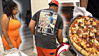 COOKING WITH DOLCE AND NESHA EP1 PIZZA CHALLENGE [upl. by Gonta]