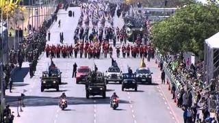 Desfile de 7 de setembro comemora 192 anos de Independência do país [upl. by Gildas]