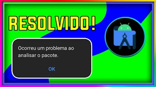 Erro  Ocorreu um problema ao analisar o pacote  Solução [upl. by Meakem573]