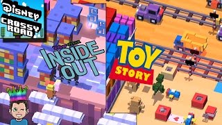 Disney Crossy Road  Toy Story  Inside Out  Rare Rex Unlocked [upl. by Jansen]