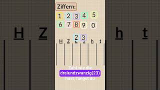 Stellenwerttafel leicht erklärt maths mathematics education lernen algebra tricks edutok [upl. by Yziar]