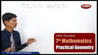 Practical Geometry  Class 7th Mathematics  NCERT  CBSE Syllabus  Live Videos [upl. by Joycelin273]