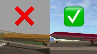 How to land REALISTICALLY in Airline Commander [upl. by Hew]