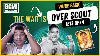 scout voice pack in bgmi 🔥 Scout Mythic Voice Pack Royal Rushgod is Live scout [upl. by Natale]