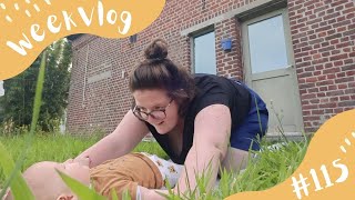 Testdagje in de opvang I Weekvlog 115 [upl. by Ahsehat]