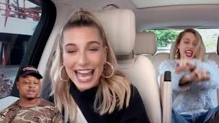 Kendall Jenner amp Hailey Bieber Carpool Karaoke ft MILEY CYRUS  ImDeeTiller REACTION [upl. by Luigi]