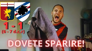 Genoa  Sampdoria 67 dcr MI FATE VOMITARE UMILIATI FACCIAMO CAGAR£ VERRETE RICORDATI COSI [upl. by Ermina]