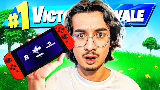 Jai joué comme UN JOUEUR SWITCH pendant 24H sur fortnite 30 FPS [upl. by Yseult]