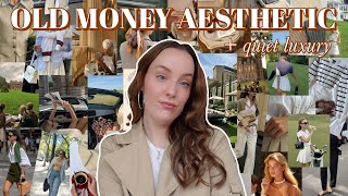 the ULTIMATE guide to old money aesthetic  quiet luxury decor thrifting outfits [upl. by Boswall]