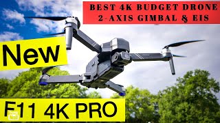 SJRC F11 Pro 4K Review  Best Budget Camera Drone  Review 4K [upl. by Cordelie]