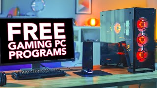 25 FREE PC Programs Every Gamer Should Have 2021 [upl. by Naejeillib]