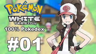 Pokemon White 100 Pokedex Walkthrough  Part 01 A Fresh Start [upl. by Eerot233]