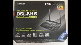 Asus dsln16 vdsl adsl modem router kurulumu detaylı inceleme asus modem kurulumu nasıl yapılır [upl. by Asirrak]