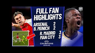 Champion League Highlights Plus Saka Penalty Controversy 2024 [upl. by Blake]