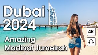 Dubai 🇦🇪 Amazing Madinat Jumeirah  4K  Walking Tour [upl. by Baynebridge679]