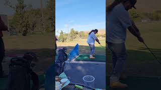 hitting golf balls [upl. by Huston520]