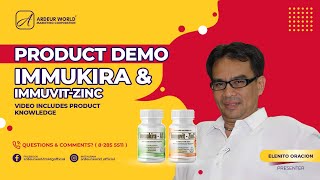 ImmukiraAG amp ImmuvitZinC Product Demo [upl. by Spalla]