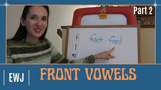 Pronunciation of English Vowel Sounds  Front Vowels Part 2 [upl. by Llen]