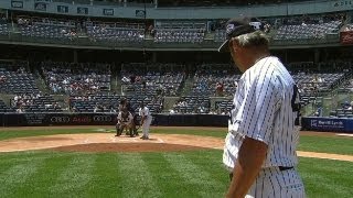 Rickey comes up with walkoff in OldTimers game [upl. by Pen]