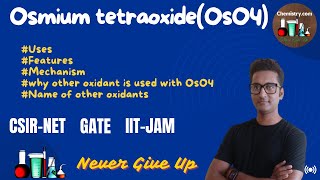 AlChemistry CSIRNETGATEIITJAM  Oxidising reagentOsO4 Dihydroxylation  12Diol  Syndiol [upl. by Aioj]