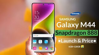 Samsung Galaxy M44 5G launch date Coming Soon With snapdragon 888 Processor [upl. by Einhoj806]