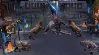 Pantherators hunt down the new Spinosaurus Aegyptiacus Boss  JWA Raids [upl. by Hartman]