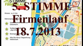 5 Stimme Firmenlauf Heilbronn 2013 [upl. by Desma]