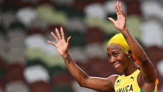 ShellyAnn FraserPryce AIMING for GOLD on Olympics RETURN in 2024 [upl. by Julieta]