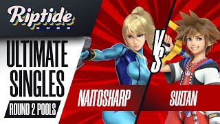 naitosharp vs Sultan  Ultimate Singles R2 Pools  Riptide 2022  ZSS Joker vs Sora [upl. by Nyrac788]