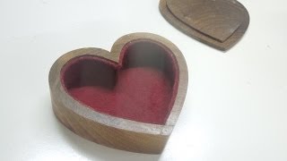 HeartShaped Bandsaw Boxes [upl. by Worlock]