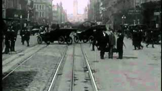 San Francisco Market Street in 1906 wsound track [upl. by Willet]