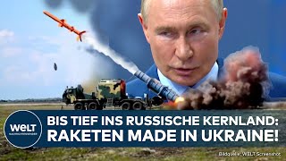 UKRAINE KRIEG Putins Alptraum Kiew stellt eigene Raketen her  Reichweite tief ins Feindesland [upl. by Barthold302]