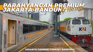 JAKARTA  BANDUNG DENGAN ARGO PARAHYANGAN SORE Trip Naik KA Argo Parahyangan Premium Rp 150000 [upl. by Jody]