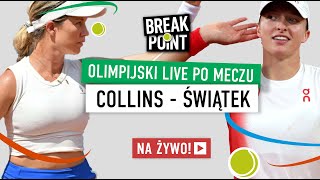 NA Ĺ»YWO OD 1930 IGA ĹšWIÄ„TEK GRA Z DANIELLE COLLINS O STREFÄ MEDALOWÄ„ [upl. by Anairdna]