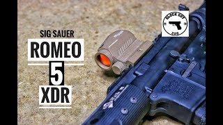 BUDGET RED DOT PERFECTION SIG SAUER ROMEO 5 XDR OPMOD [upl. by Niccolo]