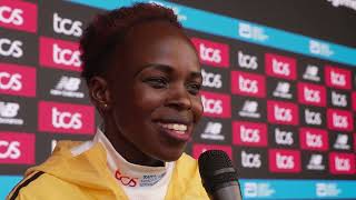 Peres Jepchirchir Aiming For Win And Possible AllWomens World Record At 2024 London Marathon [upl. by Jerz829]