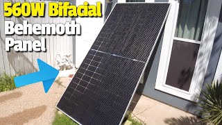 SUNGOLDPOWER 560 Watt Bifacial PERC Solar Panel [upl. by Yruama]