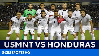 Former FIFA Coach on USMNT vs Honduras  FULL Preview  CBS Sports Golazo [upl. by Rednasela226]