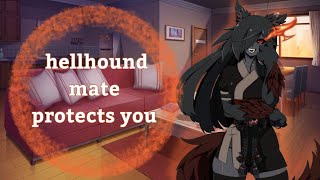 Asmr Hellhound stands up for you part 2 [upl. by Belamy]