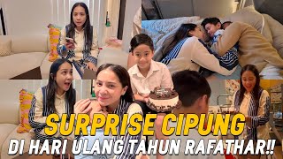 HAPPY BIRTHDAY RAFATHAR SURPRISE TENGAH MALEM DARI RAFFI NAGITA MALAH GAGAL [upl. by Saber152]