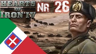 Lets Play Hearts of Iron IV Italien German HD Ironman 26 [upl. by Tnemelc]