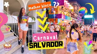 Parte 2 Carnaval de SALVADOR Blocos camarotes no circuito BARRA ONDINA  Bora Tati [upl. by Eiuol82]