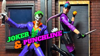 REVIEW DC MULTIVERSE JOKER amp PUNCHLINE TWOPACK  McFarlane Toys [upl. by Birk]