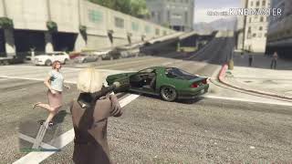 GTA 5 karma moments   fus ro dah sound effect [upl. by Komarek]