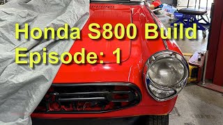 Episode 1 Honda S800 Build [upl. by Leibarg]