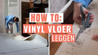 VINYL VLOER LEGGEN Zo doe je dat zelf [upl. by Lindly]