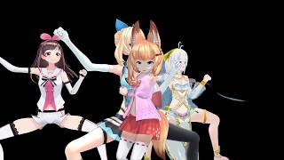 【MMD】バーチャルYoutuberで蝶のように舞いーニョ [upl. by Lamrert]