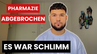 Leistungsdruck Stress und soziale Isolation  Warum ich mein Pharmaziestudium abgebrochen habe [upl. by Enimzaj]