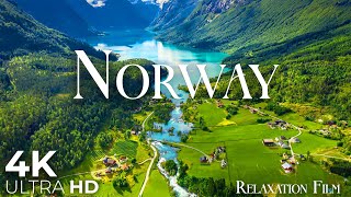 Norway 4K • Scenic Relaxation Film with Peaceful Relaxing Music and Nature Video Ultra HD [upl. by Scharf]